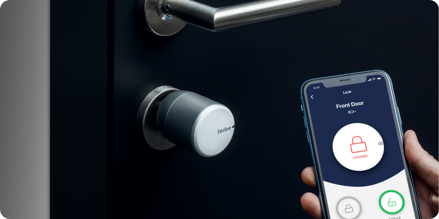 How does a smart lock work at home? | tedee.com