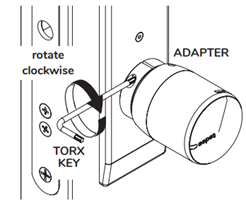 Smart lock installation instruction 2