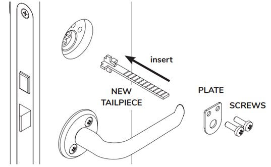 how to adjust the tailpiece