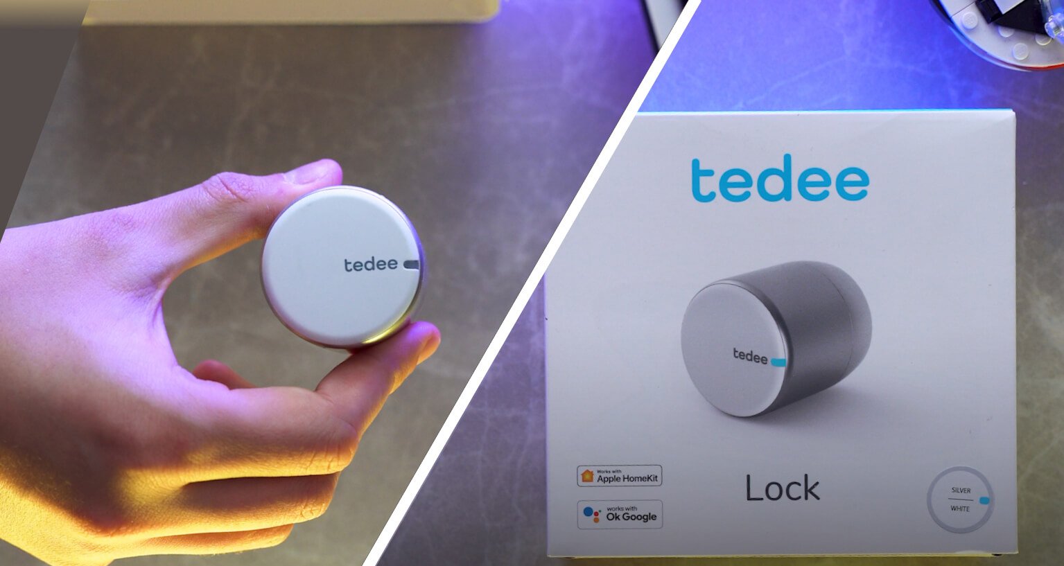 tedee PRO – Smart Lock, Silver