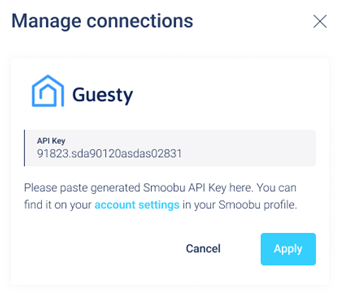 guesty api key