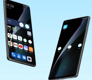 Dwa smartfony z Androidem z wyświetlonymi widżetami tedee
