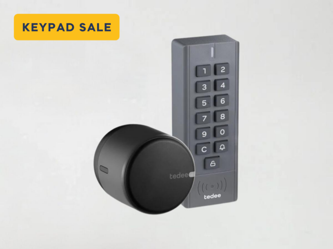 Tedee GO Keypad Bundle (Black)