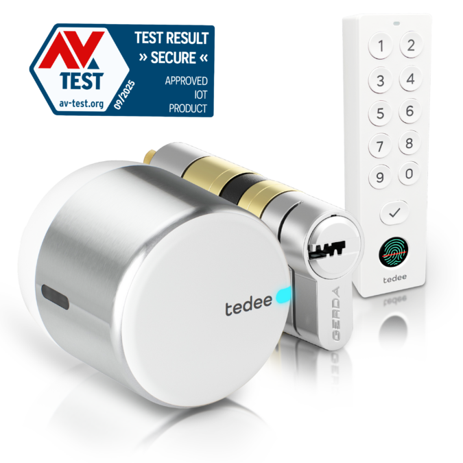 Tedee GO2 Cylinder Keypad Bundle