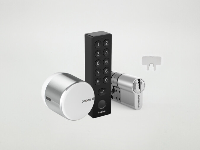 Tedee GO2 Cilinder Keypad Bundle