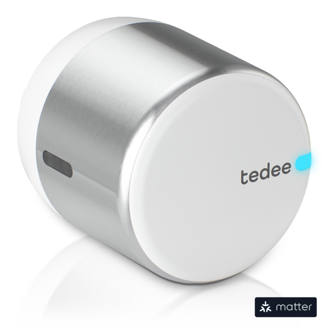 Tedee GO2 (Silber Aluminium/Weiß)