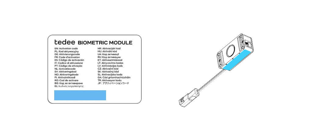 Tedee Biometric Module 23 18