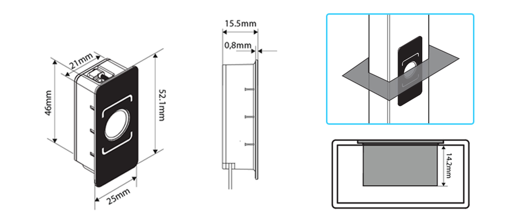 Tedee Biometric Module 7 4