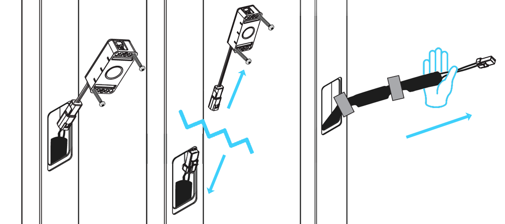 Tedee Biometric Module 33 unplugging2