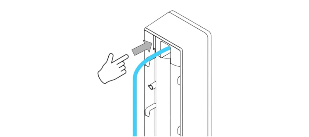 Soporte empotrado Tedee Keypad PRO 18 wallmount Photoroom 1