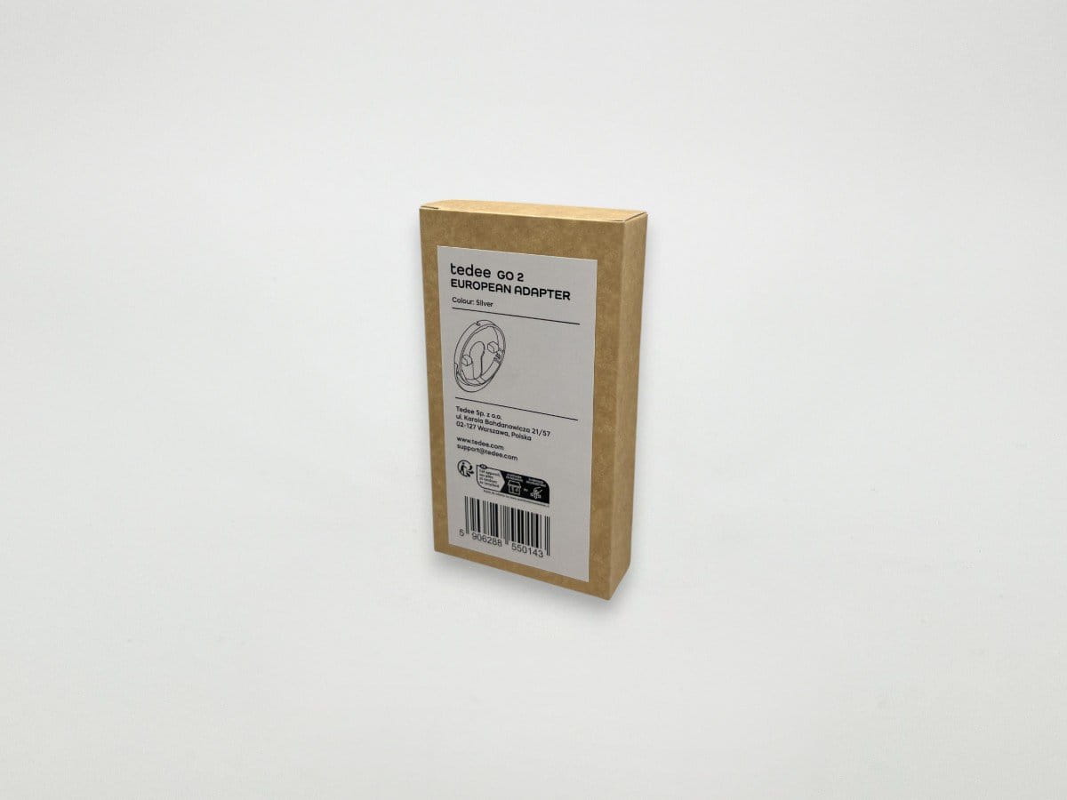 Adaptateur européen Tedee GO2 (Argent) 5 Adaptateur européen Tedee GO2 (Argent) – Image 4