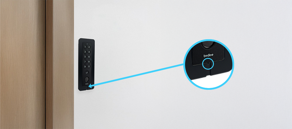 Soporte empotrado Tedee Keypad PRO 21 kb flush