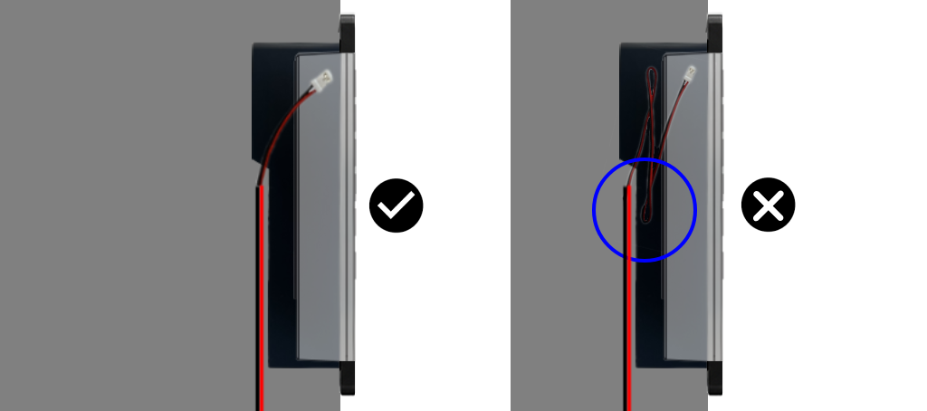 Soporte empotrado Tedee Keypad PRO 19 kb flush2