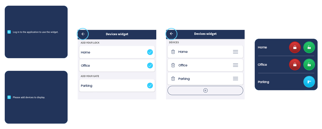 Mobile widgets: Android 21 devices widget2