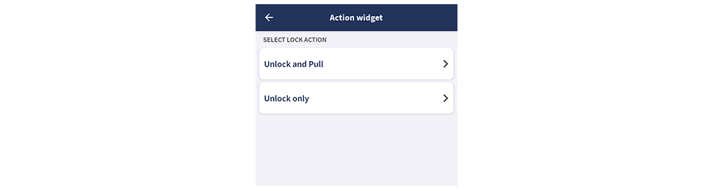 Mobile widgets: Android 11 pull spring widget