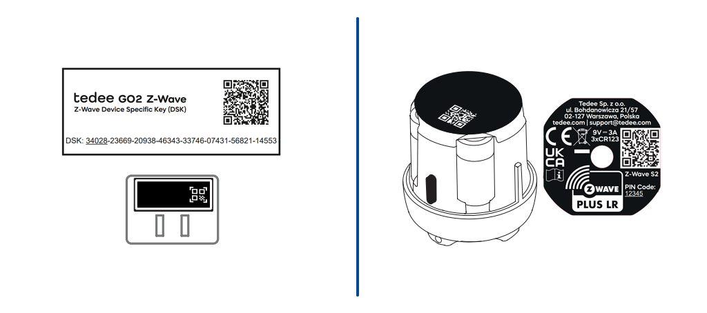 Tedee GO2 Z-Wave 3 TG2ZWA inclusion