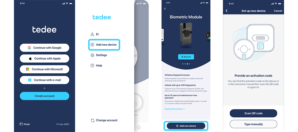 Tedee GO2 Z-Wave 6 TG2ZWA tedeeapp